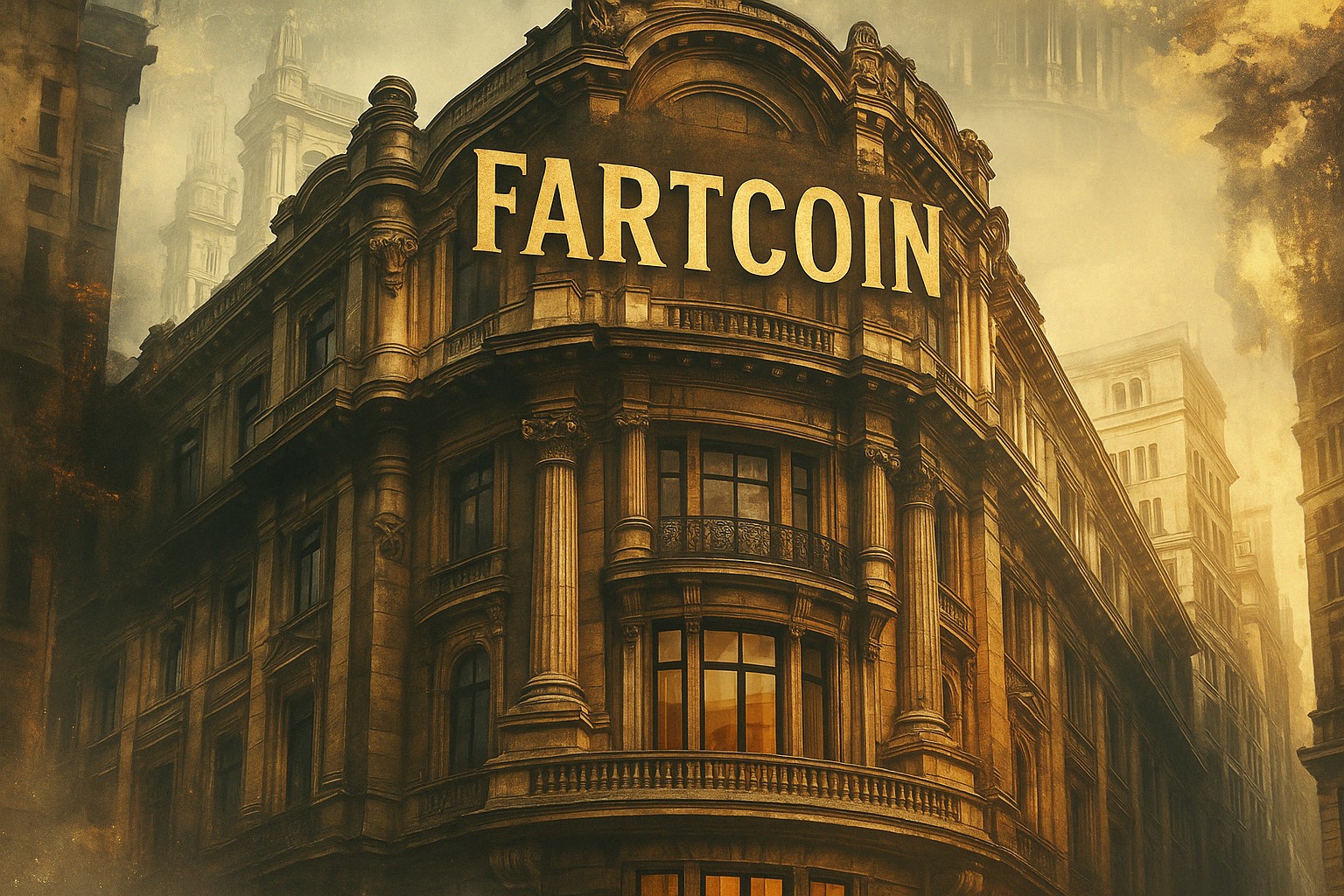 Fartcoin chart forming a bullish coil pattern, with bullish momentum building toward a $1.52 breakout target.