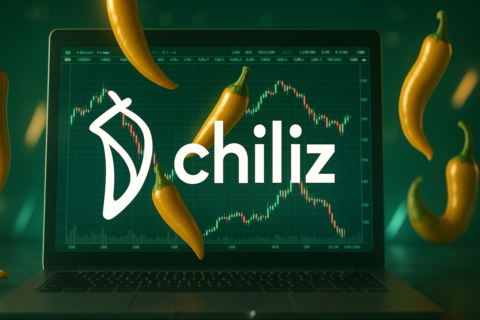 Chiliz logo overlaid on a U.S. map with a $100M investment tag and 2026 FIFA World Cup stadium imagery, symbolizing its strategic push back into the U.S. market.