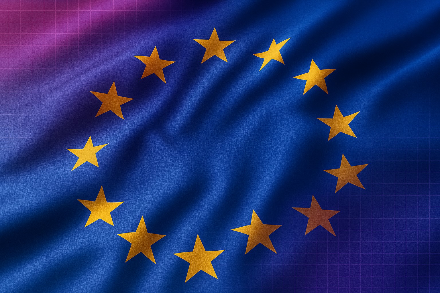 Arjen Van Klaarbergen with Quantoz and EU MiCA regulation icons, alongside stablecoin graphics, representing his new role in driving regulatory-compliant growth.