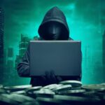 Cetus platform interface with alert symbols, $223M loss headline, and a “$6M Whitehat Bounty” banner, representing the scale of the exploit and the recovery incentive.