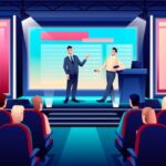 FINRA panel with alert graphics and AI-generated fraud visuals targeting everyday investors, symbolizing the rising threat of sophisticated crypto scams.