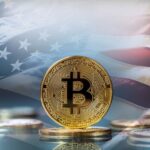 A golden Bitcoin coin overlaid with KindlyMD and Nakamoto Holdings logos, symbolizing a strategic merger in the healthcare and blockchain space.