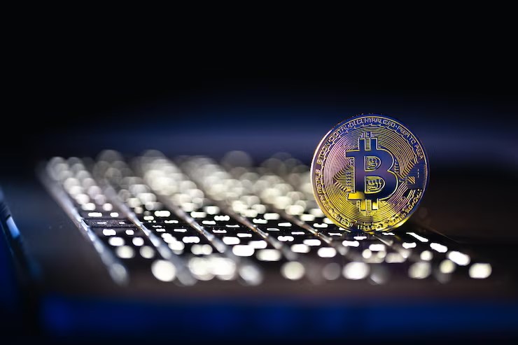 KULR Technology logo with stacked Bitcoin coins and upward-trending treasury chart, symbolizing its strategic move to expand digital asset reserves.