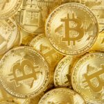 A government official silhouette steps away from a crumbling U.S. regulatory pillar, with markets teetering beneath it—representing the dangers of inconsistent crypto regulation.