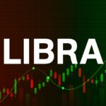 Courtroom with empty seats labeled Milei Siblings and LIBRA meme coin visuals, symbolizing mounting legal scrutiny amid a $4.5M crypto scandal.