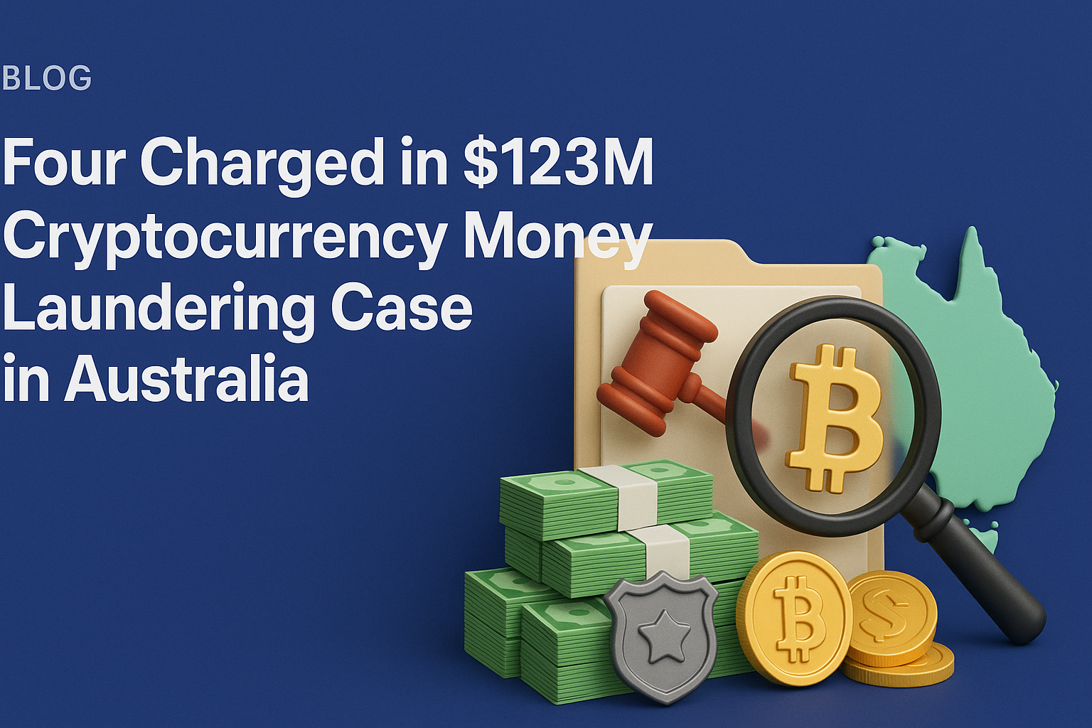 Four Charged in $123M Cryptocurrency Money Laundering Case in Australia
