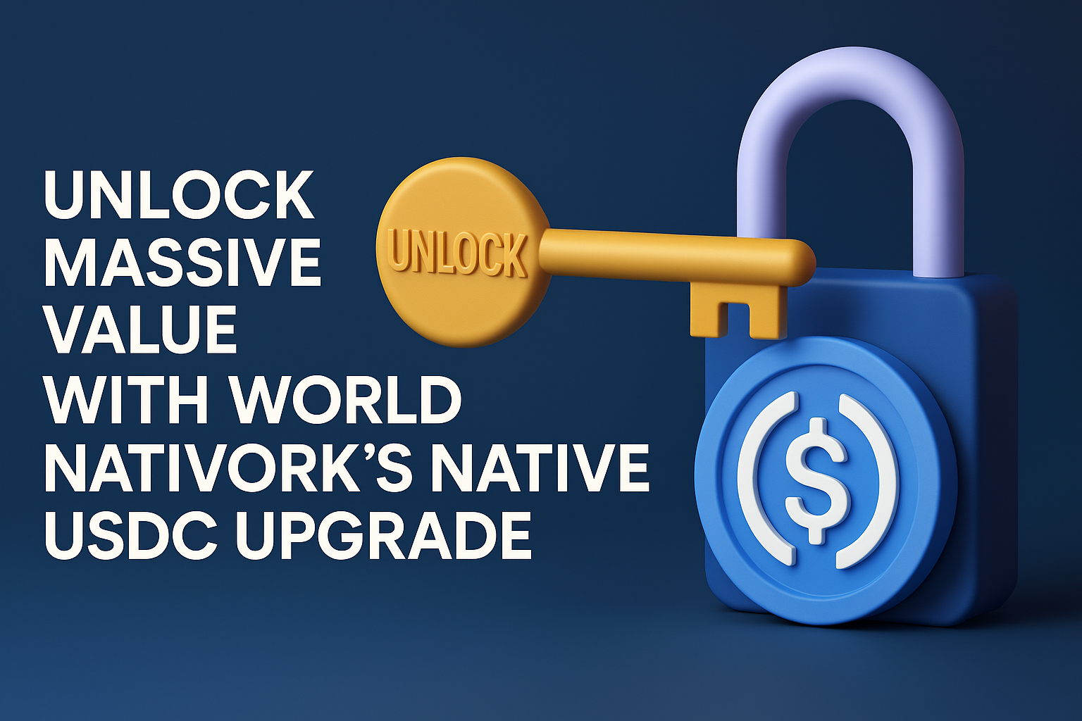 Unlock Massive Value with World Network’s Native USDC Upgrade