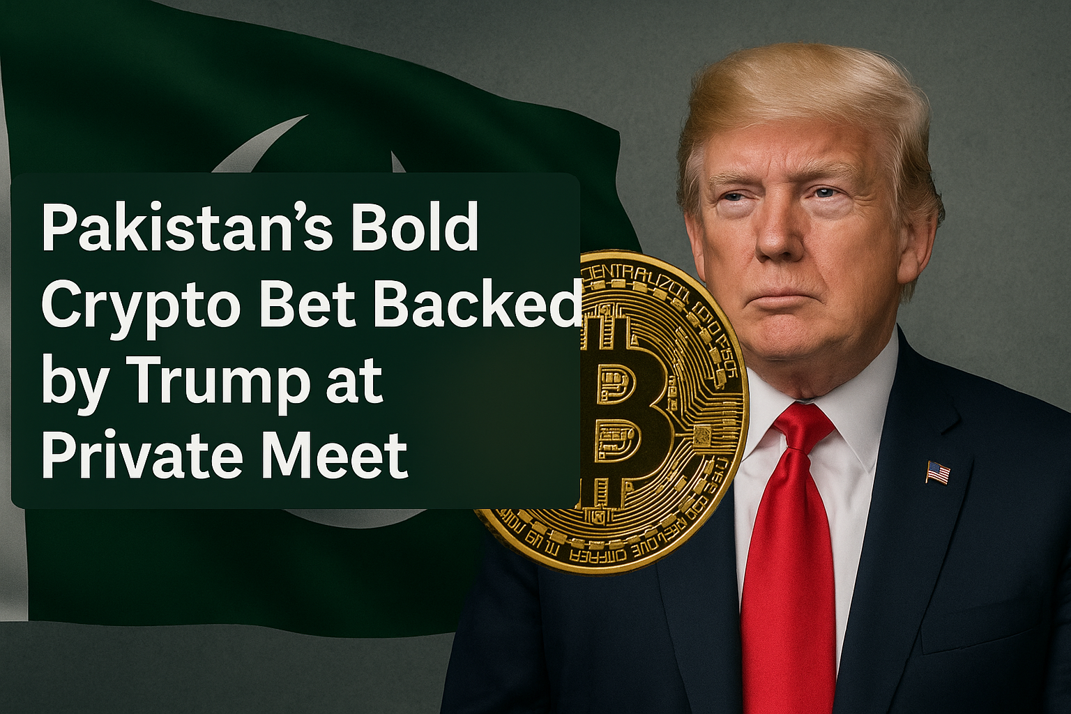 Pakistan’s Bold Crypto Bet Backed by Trump at Private Meet