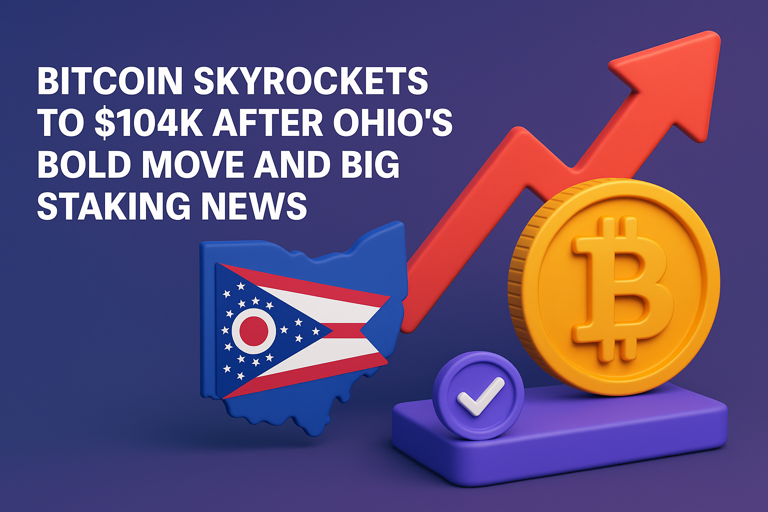 Crypto Breakout: Bitcoin Smashes $104K After Ohio Passes Bold New Bill