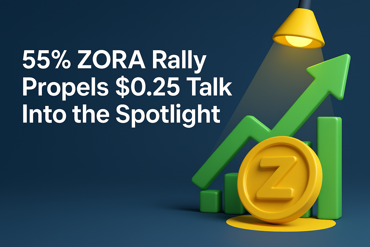 55% ZORA Rally Propels $0.25 Talk Into the Spotlight