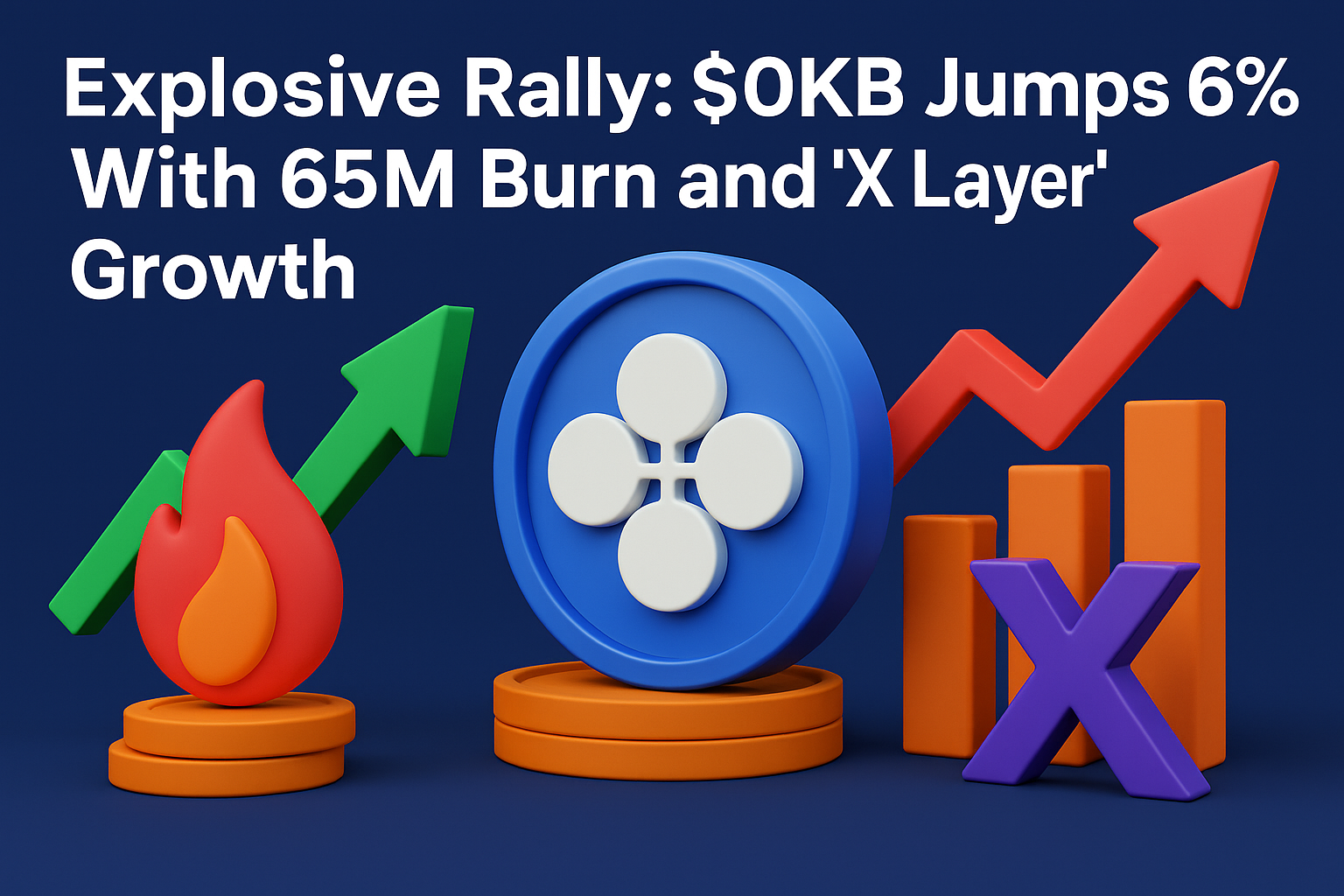 Explosive Rally: $OKB Jumps 6% With 65M Burn and ‘X Layer’ Growth