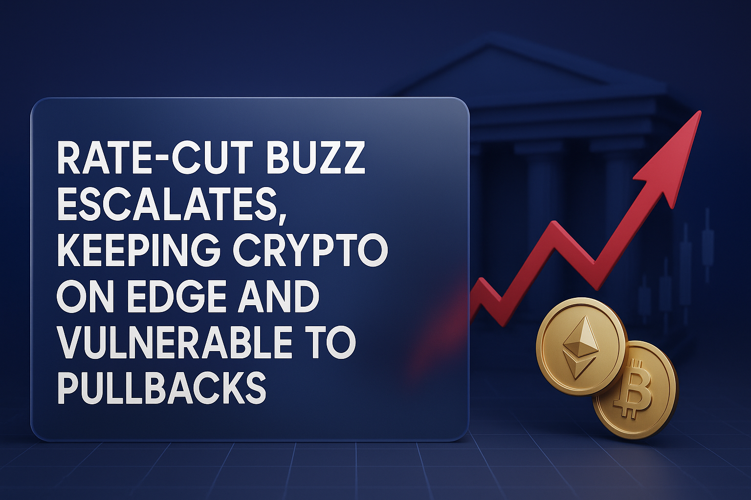 Rate-Cut Buzz Escalates, Keeping Crypto on Edge and Vulnerable to Pullbacks
