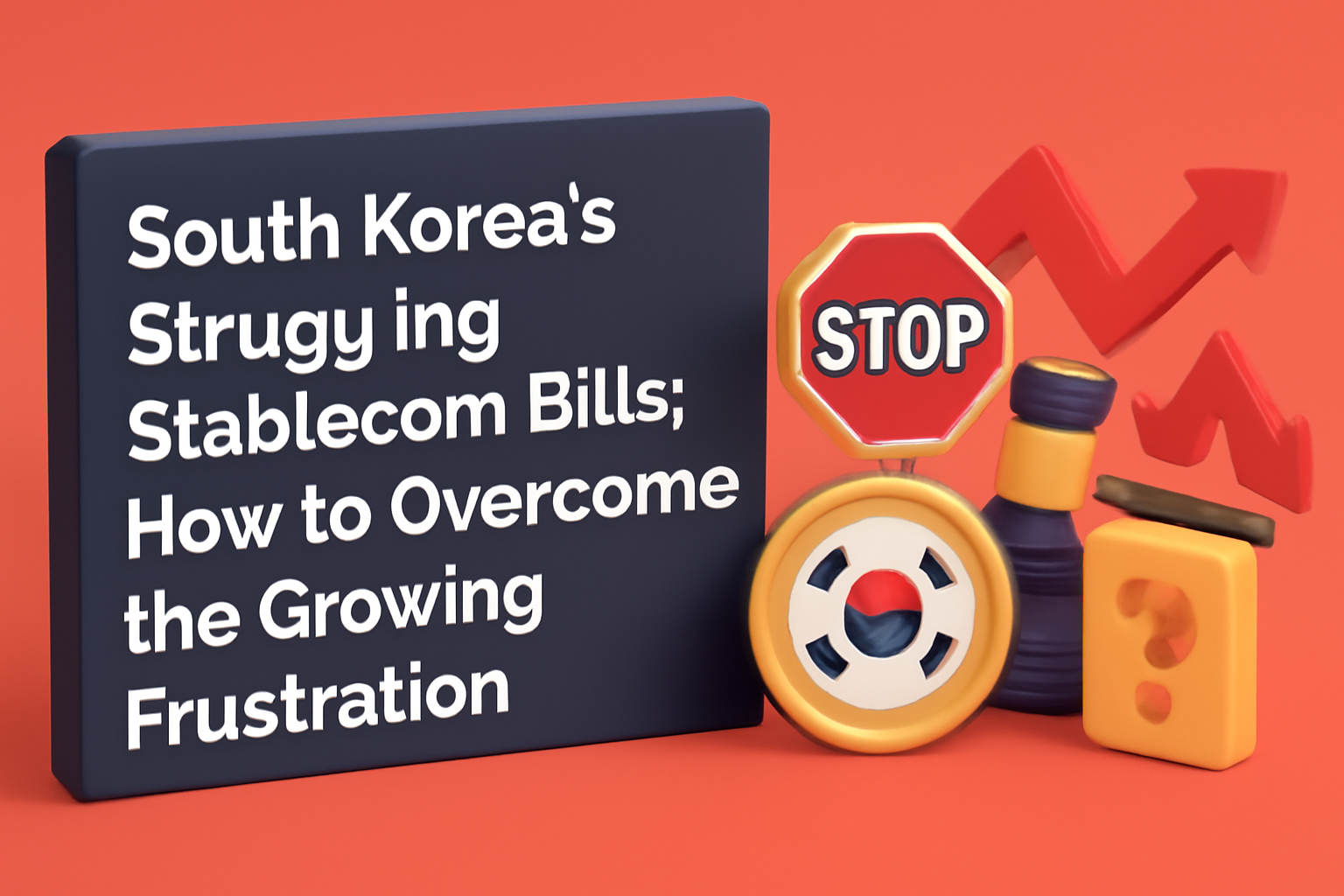 South Korea’s Struggling Stablecoin Bills: How to Overcome the Growing Frustration