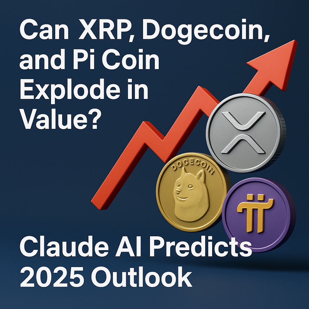 Can XRP, Dogecoin, and Pi Coin Explode in Value? Claude AI Predicts 2025 Outlook