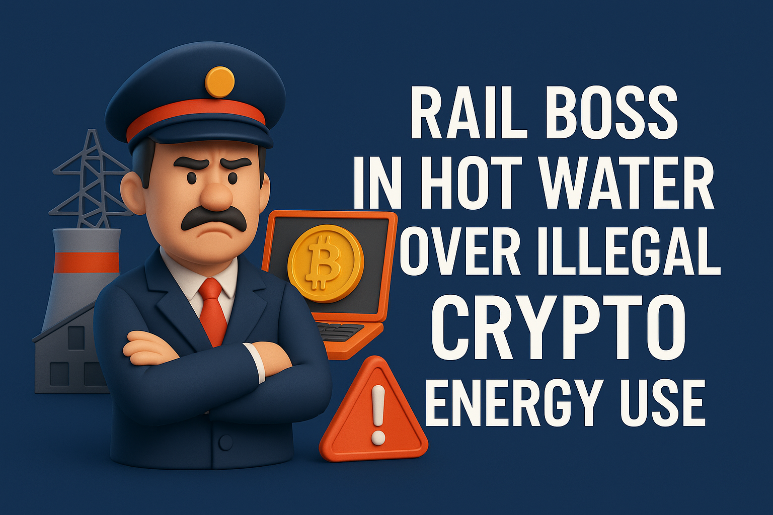 Rail Boss in Hot Water Over Illegal Crypto Energy Use
