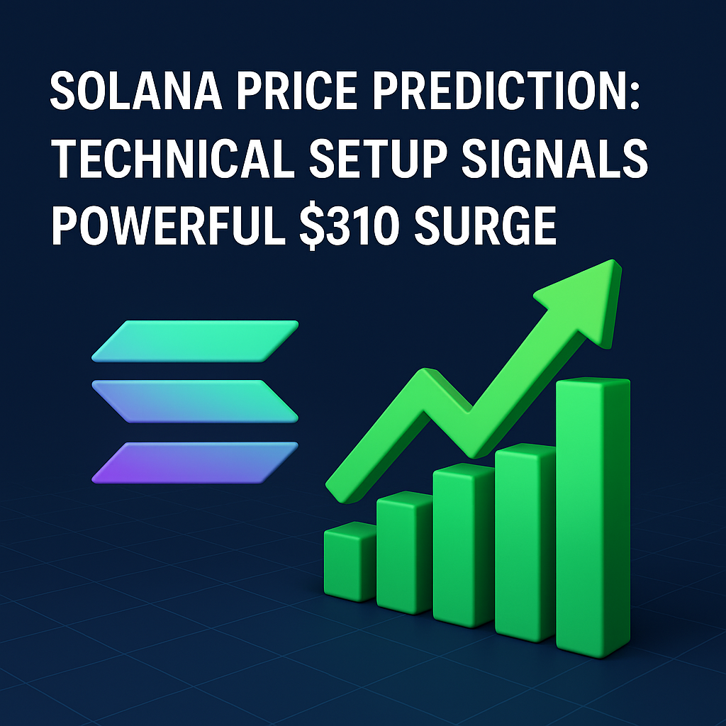 Solana Price Prediction: Technical Setup Signals Powerful $310 Surge
