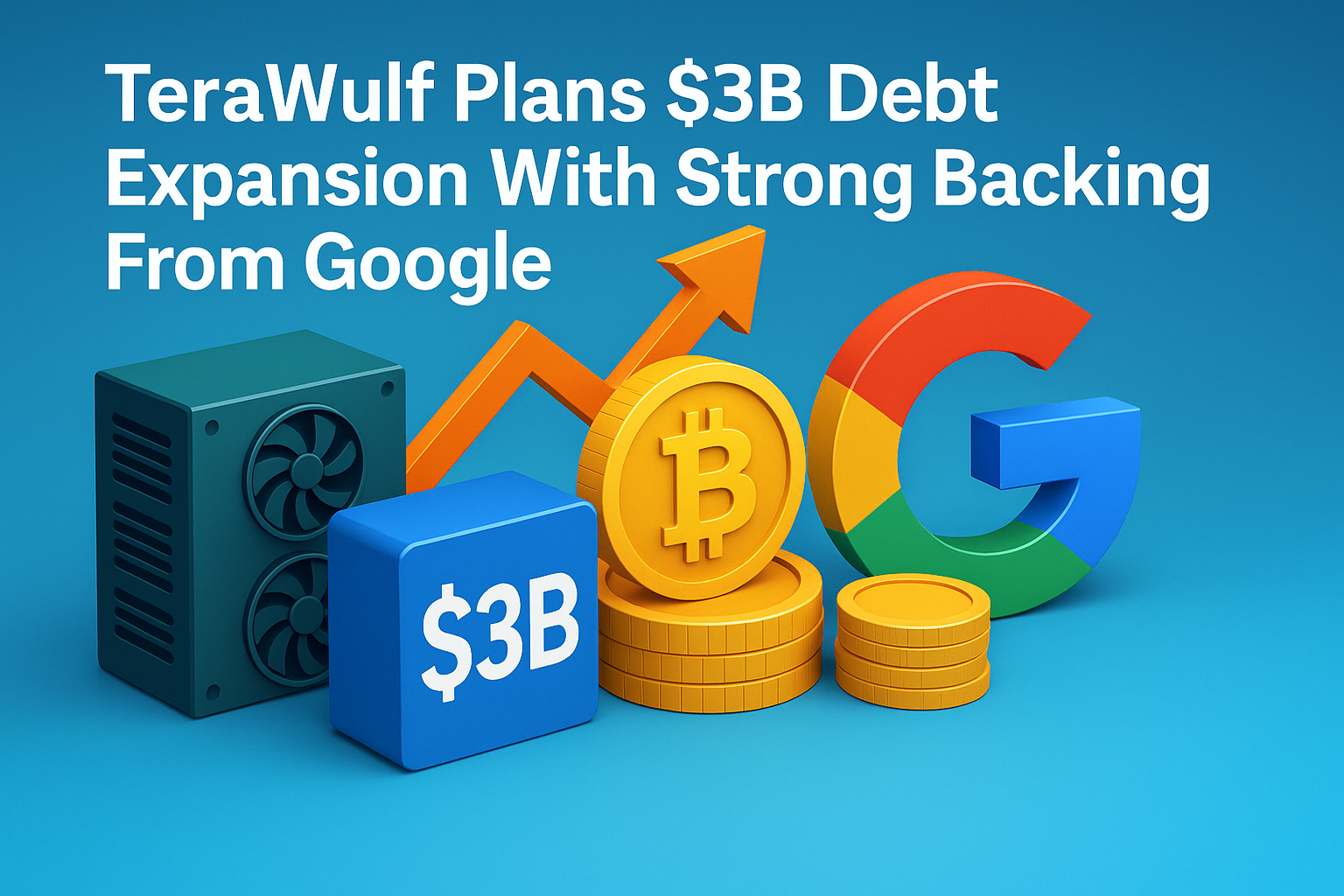 TeraWulf Plans $3B Debt Expansion With Strong Backing From Google