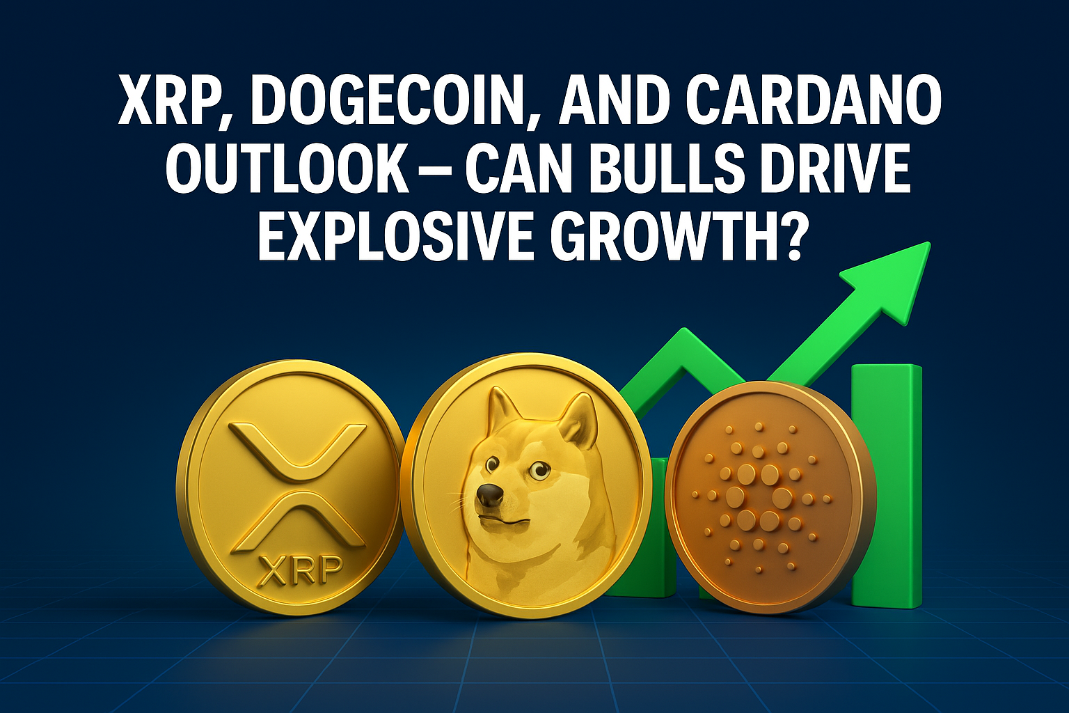 XRP, Dogecoin, and Cardano Outlook – Can Bulls Drive Explosive Growth?