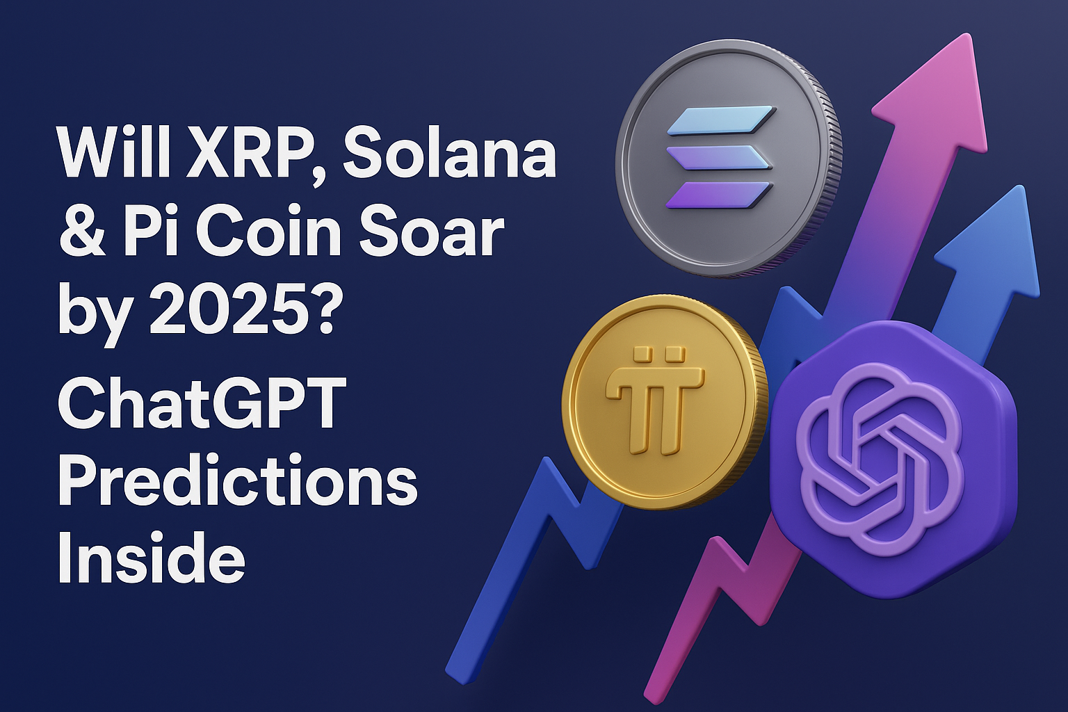Will XRP, Solana & Pi Coin Soar by 2025? ChatGPT Predictions Inside
