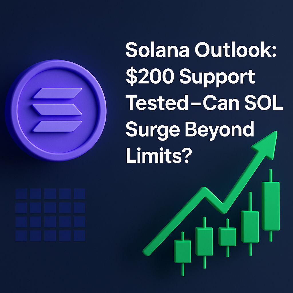 Solana Outlook: $200 Support Tested  Can SOL Surge Beyond Limits?